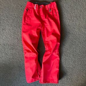 3CS Woman’s Phoenix Ski Pants Orange Medium